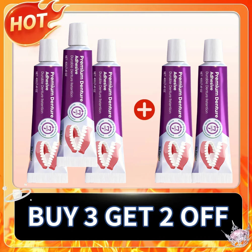 Long-Lasting Denture Adhesive Cream for Secure Hold - 8