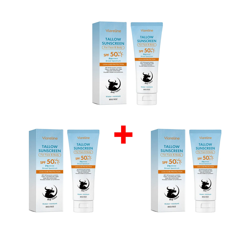 SPF 50 Tallow Sunscreen for Face and Body