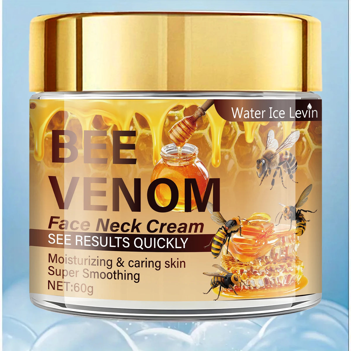 Bee Venom Facial Firming Cream Anti Aging Moisturizer for Face and Neck