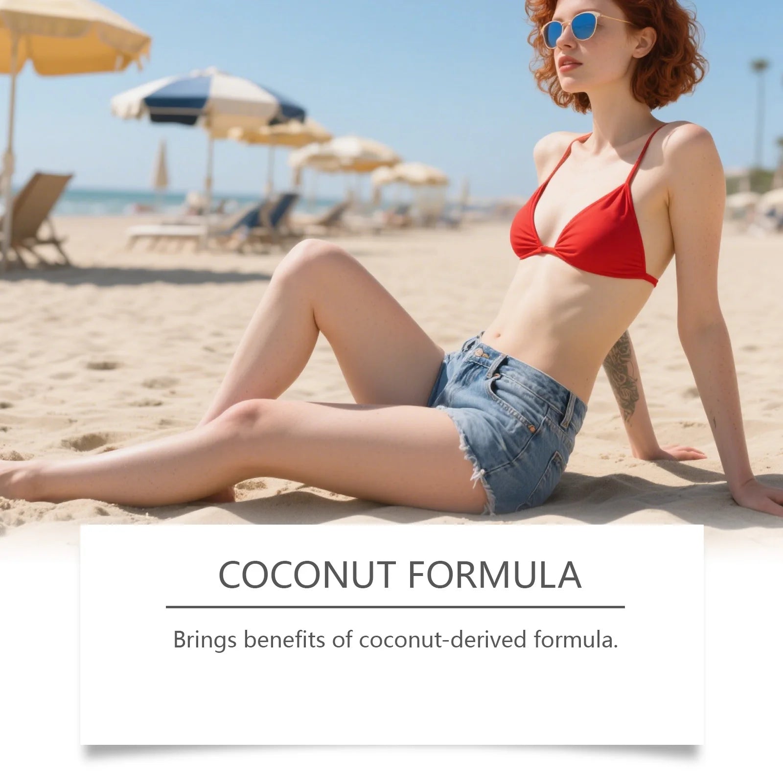 Coconut Firming Body Oil for Skin Hydration and Elasticity - 9