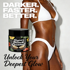 Yuitikue Super Black Coconut Tanning Cream Ultra Dark Bronzer 80g