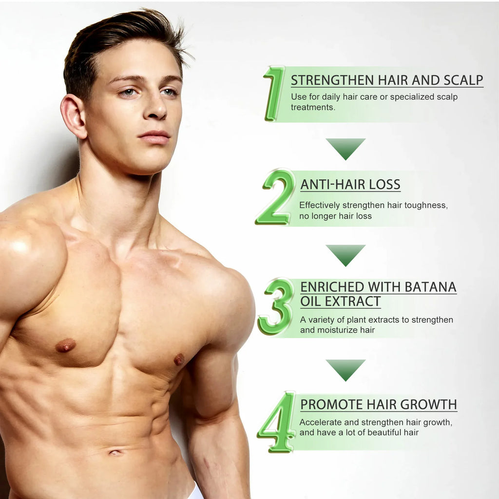 Pure Batana Oil for Hair Growth and Scalp Nourishment