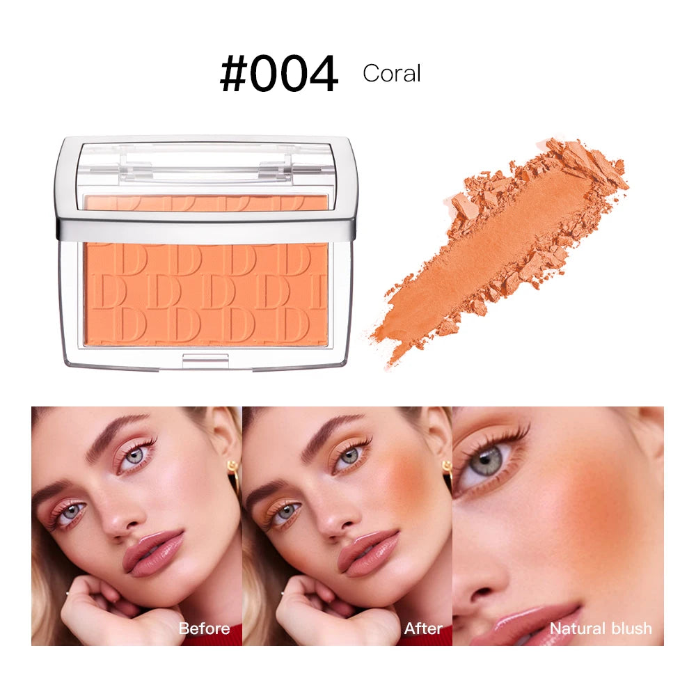 Matte Embossed Cheek Blusher Palette - 24