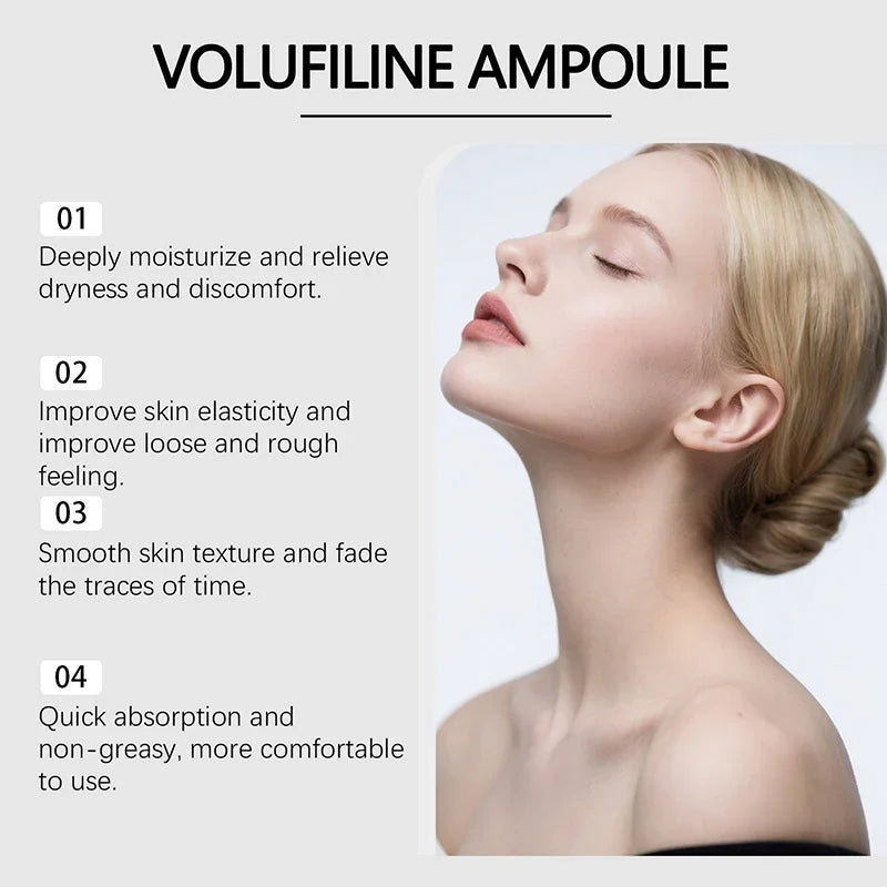 Plumping and Firming Face Serum for Hydrated Skin