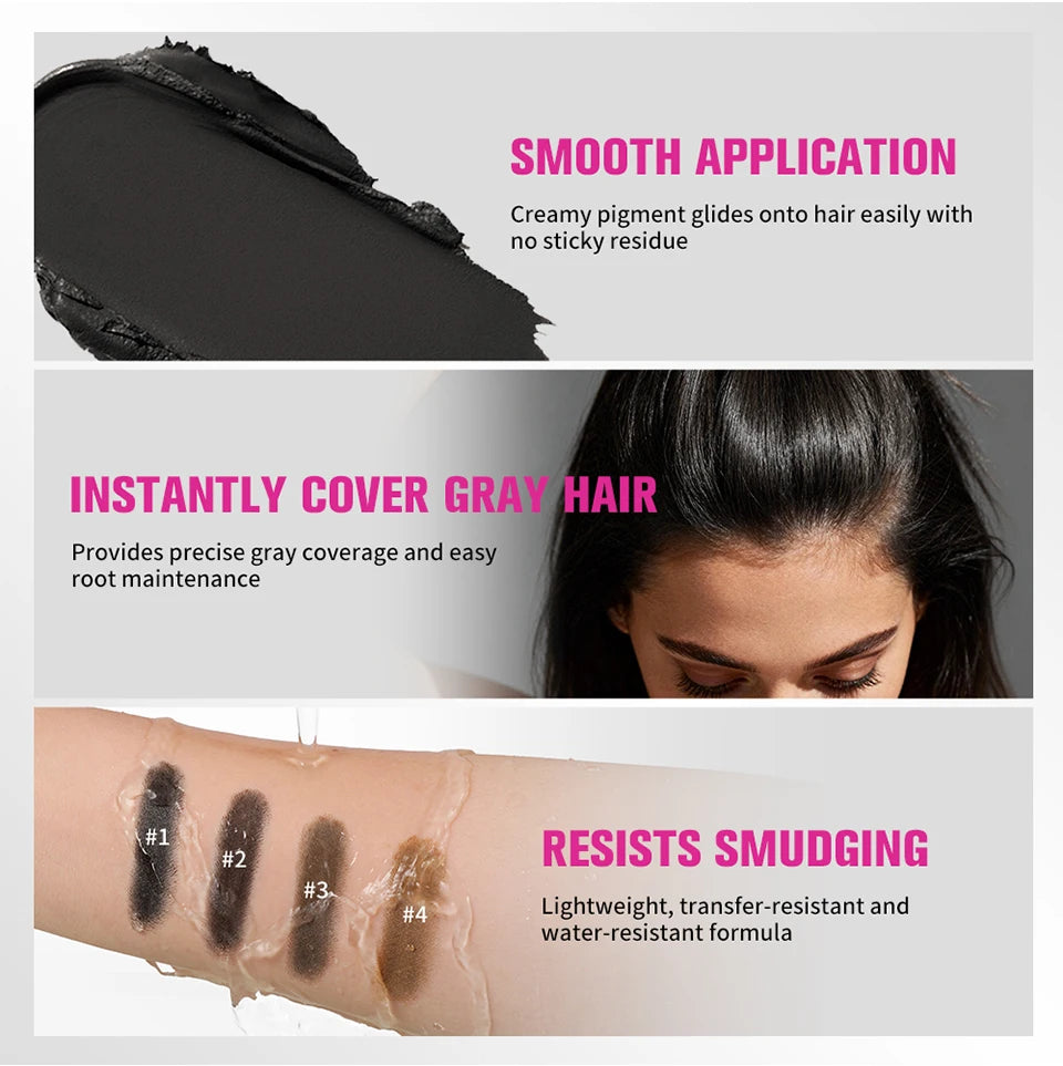 Instant Root Cover-Up Stick for Gray Hair Coverage - 9