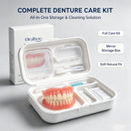 Adjustable Temporary Cosmetic Dentures for Instant Smile