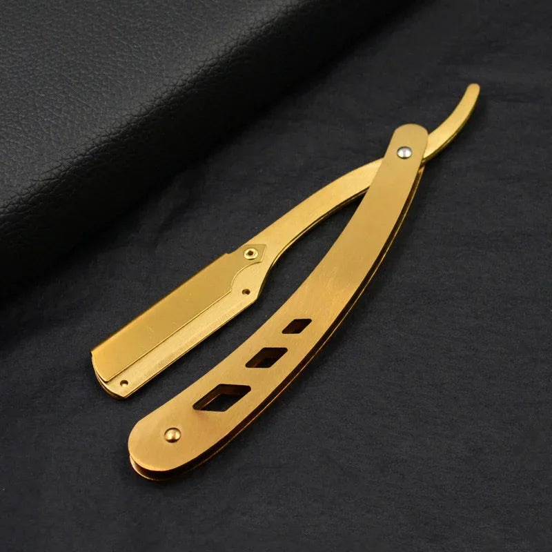 Professional Straight Edge Folding Barber Razor - 14