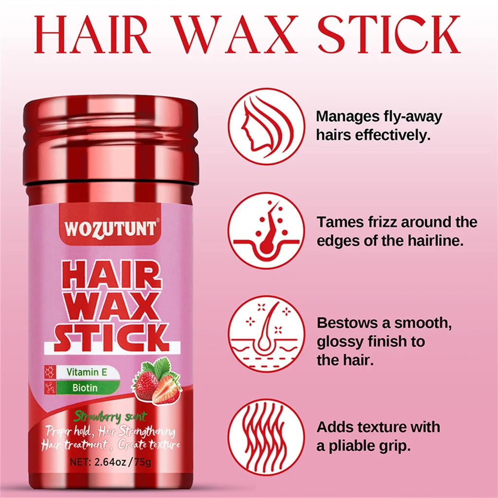 Hair Wax Stick Styling Pomade for Frizzy Hair and Flyaways