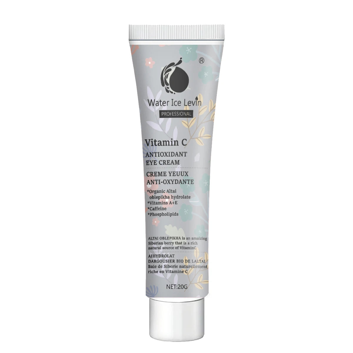 Vitamin C Eye Cream Antioxidant Brightening Caffeine Dark Circle Repair - 9