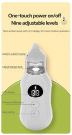 Electric Baby Nasal Aspirator with Adjustable Suction