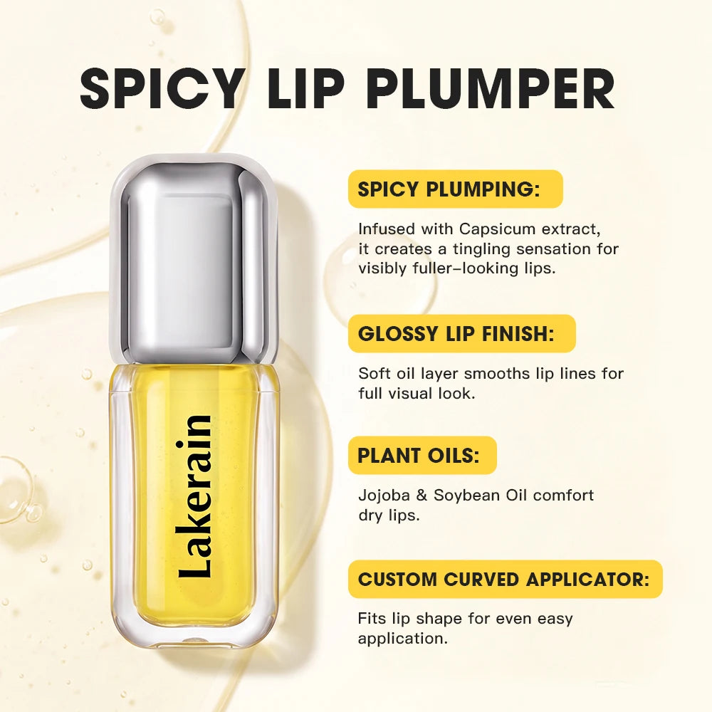 Spicy Tingle Volumizing Lip Plumper Gloss