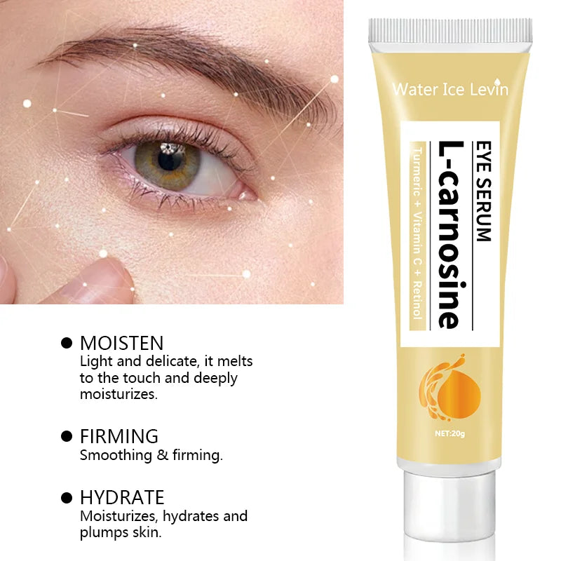 L-Carnosine Eye Serum Anti-Aging Dark Circle and Puffiness Treatment - 3