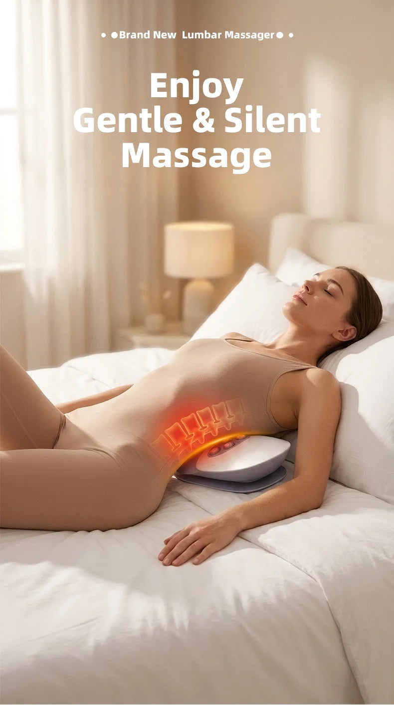 Electric Lumbar Traction and Back Massage Stretcher