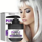 Purple Keratin Hair Mask Repairing Conditioner for Blonde Hair 100g