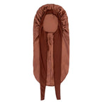 Extra Large Silk Satin Sleep Bonnet with Elastic Hair Band