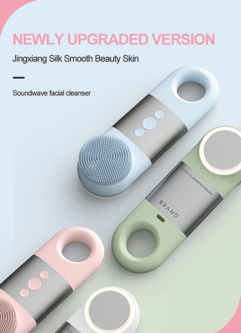 Hot and Cold Silicone Facial Cleansing Brush