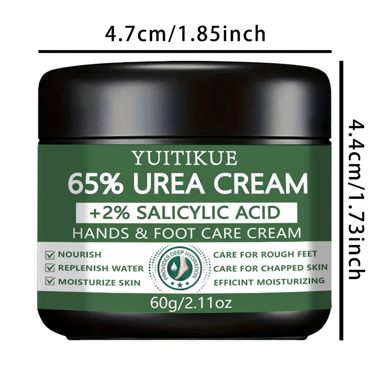 65% Urea Cream with Salicylic Acid for Rough Dry Hands and Feet 60g