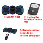 Portable Electric Body Massage Patch with 8 Modes