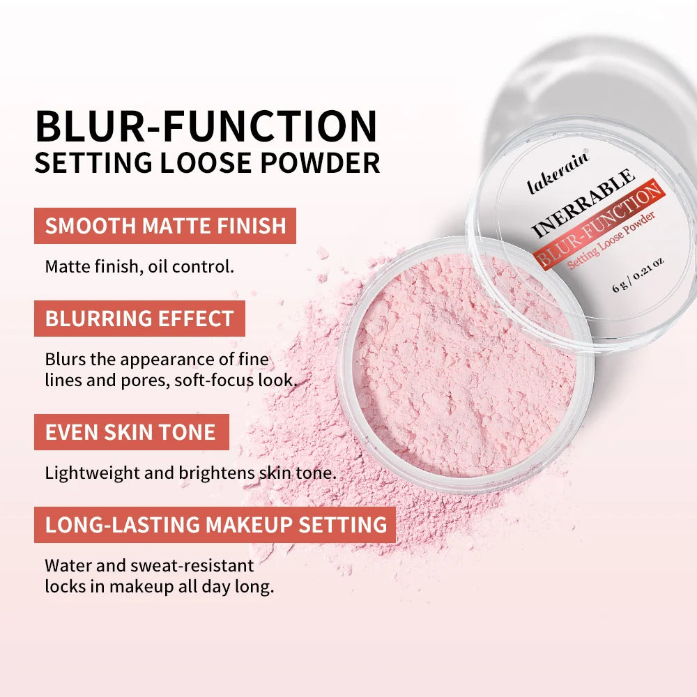 Matte Finish Oil-Control Loose Setting Powder