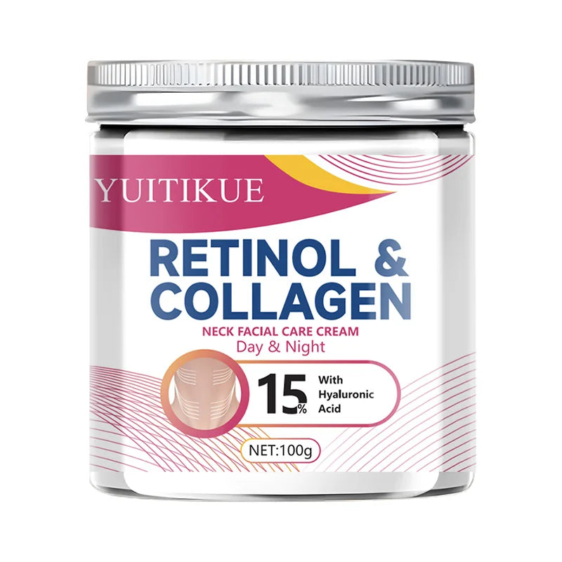 YUITIKUE Retinol Collagen Neck and Face Firming Cream 100g - 7