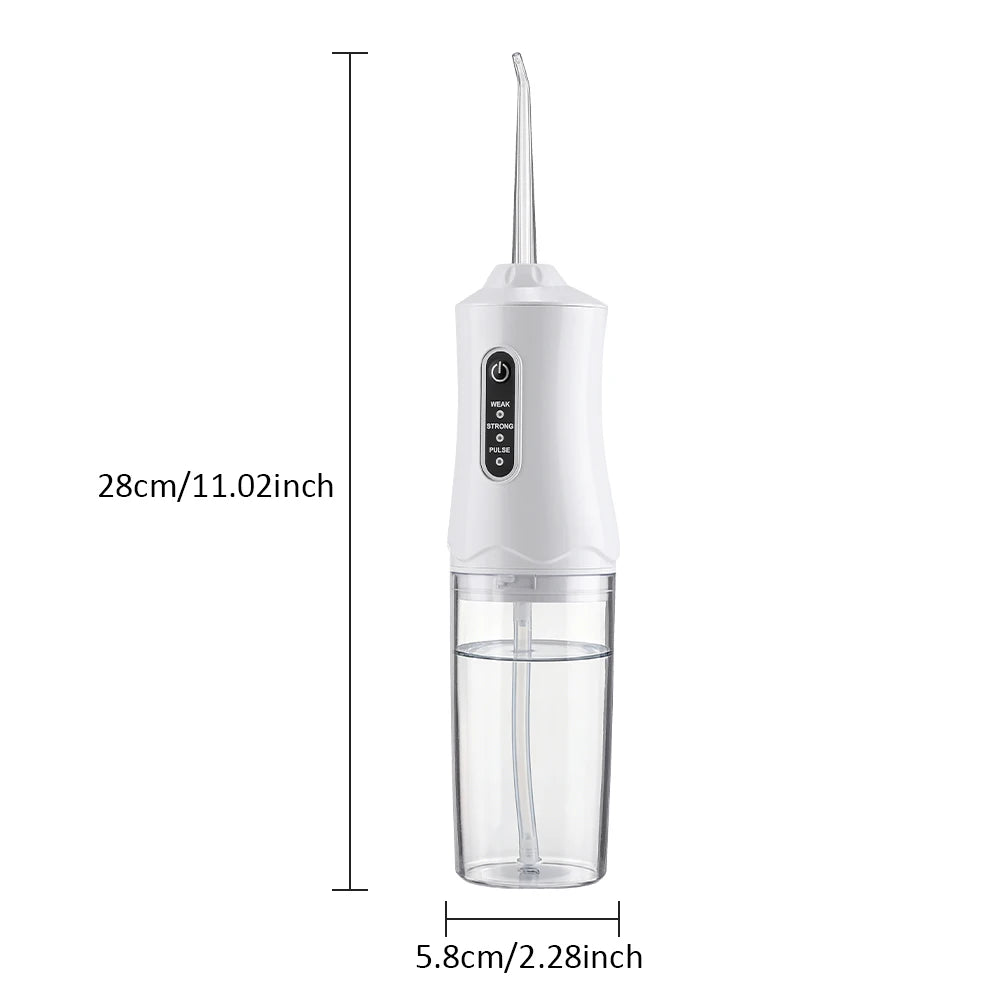 Portable Cordless Water Flosser for Teeth Cleaning