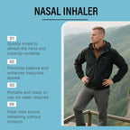 Energy and Charisma Men's Nasal Inhaler
