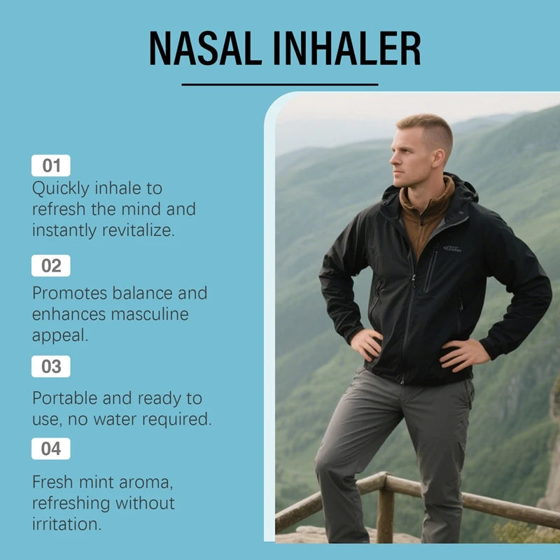 Energy and Charisma Men's Nasal Inhaler