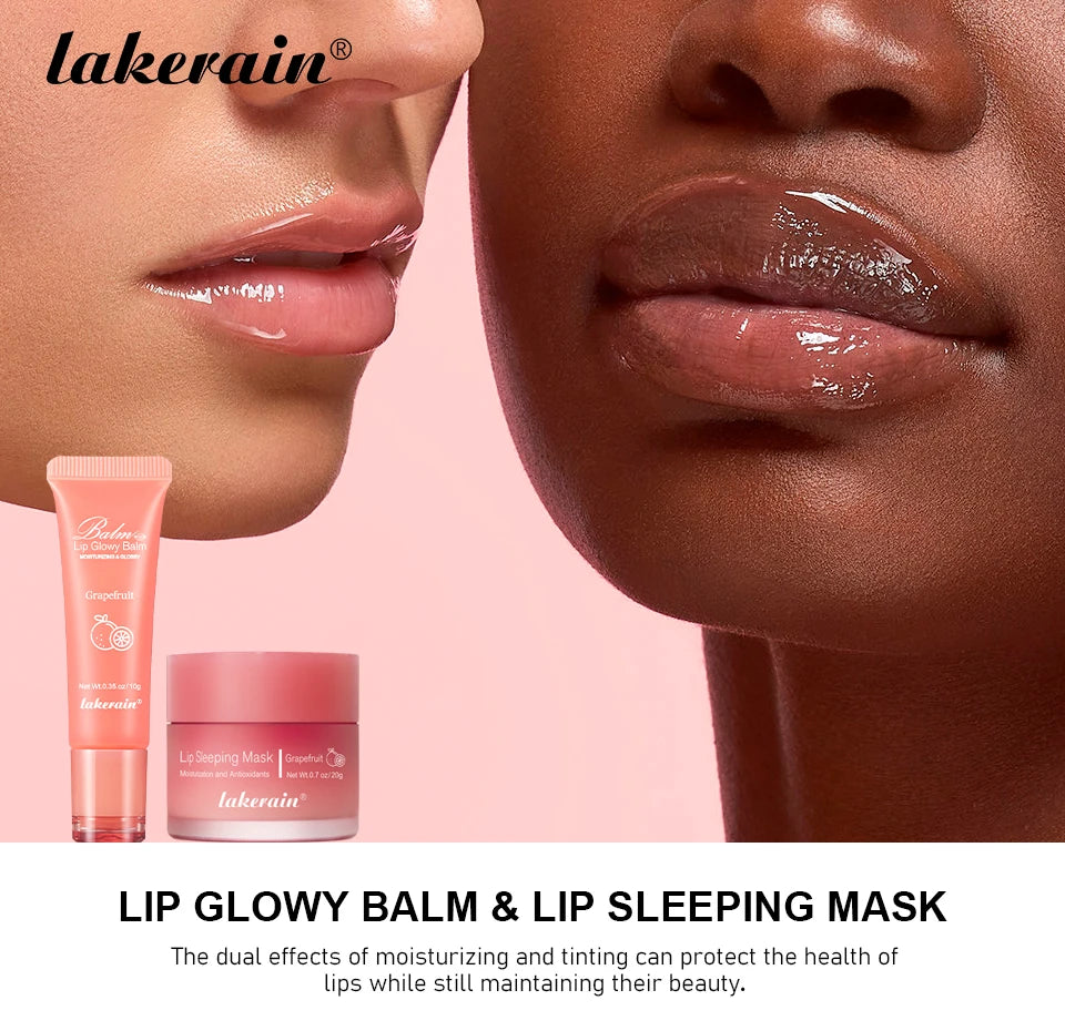 Moisturizing Lip Balm and Sleeping Mask Set - 7