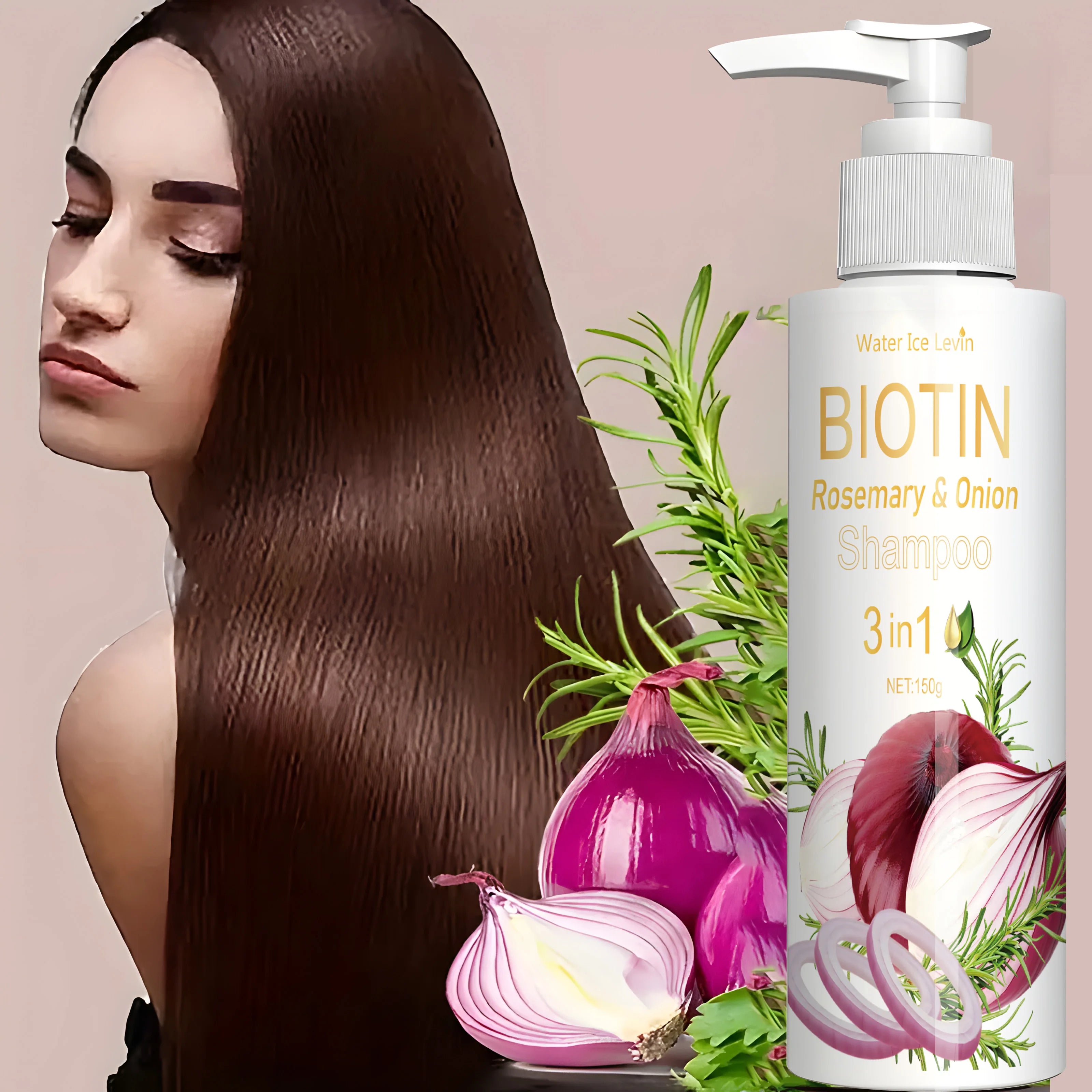 Biotin Rosemary Onion Hair Shampoo 150g