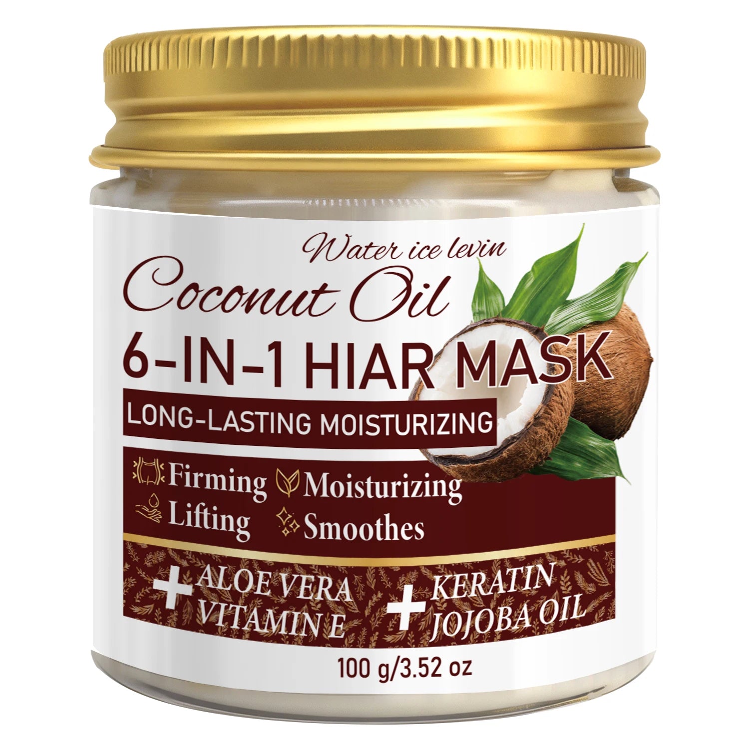 6-in-1 Coconut Hair Mask with Keratin and Jojoba Oil 100g - 11