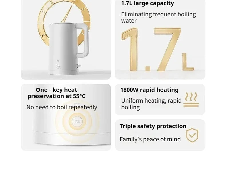 Mijia 1.7L Smart Electric Kettle Constant Temperature Water Boiler