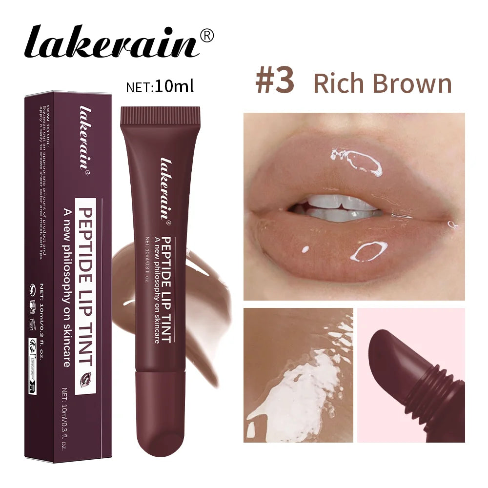 Hydrating Peptide Lip Tint for Plump Mirror Shine Lips