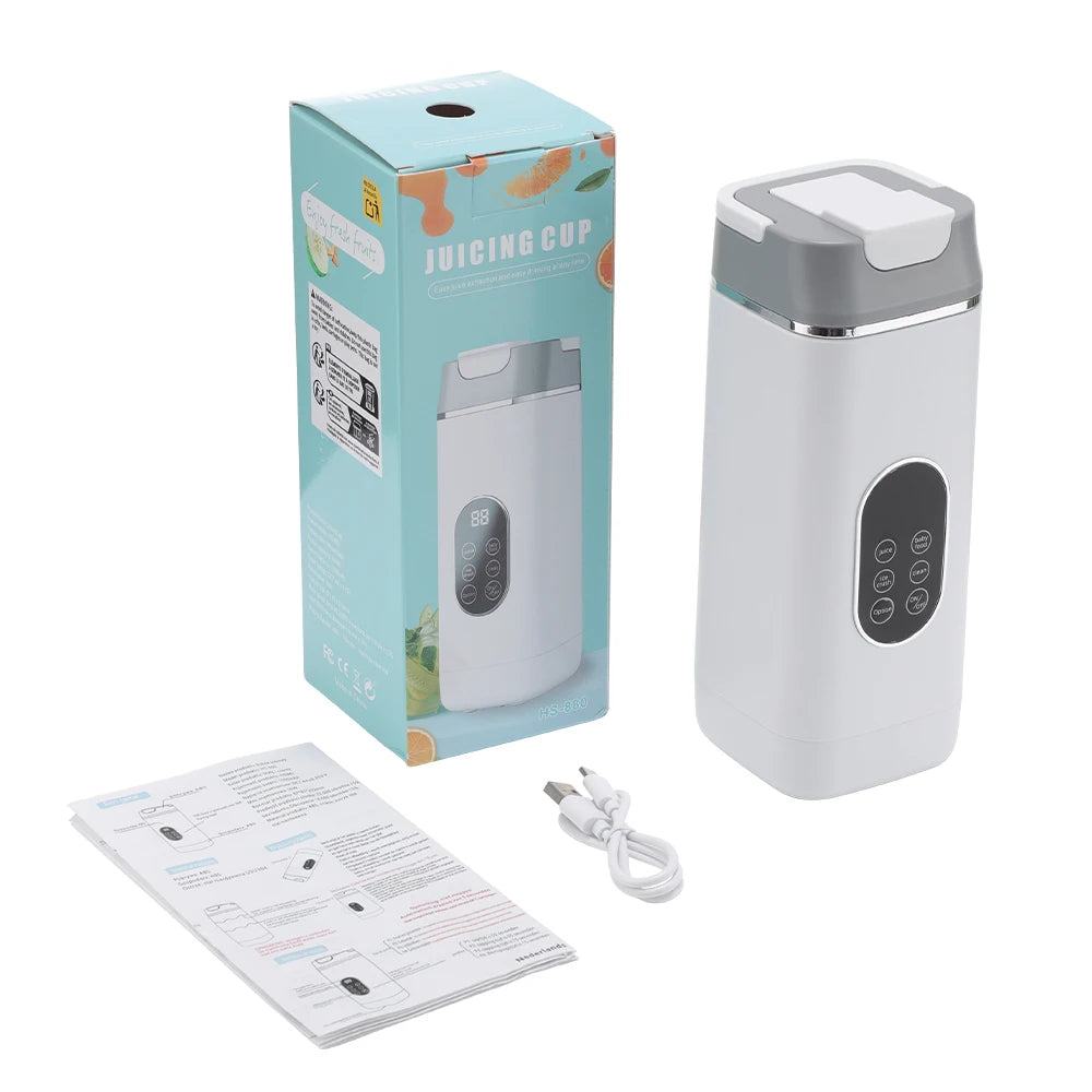 Portable Electric Blender Cup for Smoothies and Travel