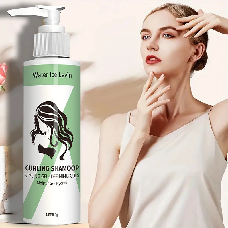 Water Ice Levin 150g Green Tea Hydrating Hair Curl Defining Conditioner - 8
