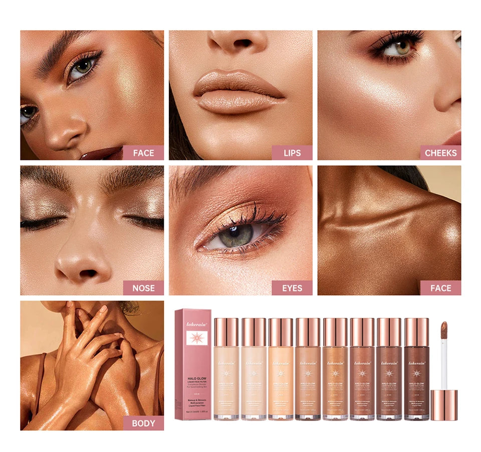 Liquid Illuminating Face Glow Serum for Radiant Skin