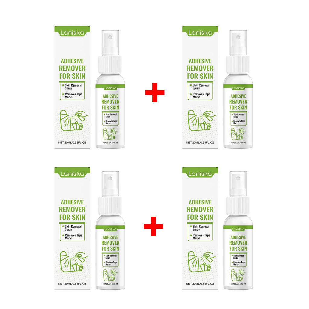 Gentle Adhesive Remover Spray for Skin Tape and Bandage Residue