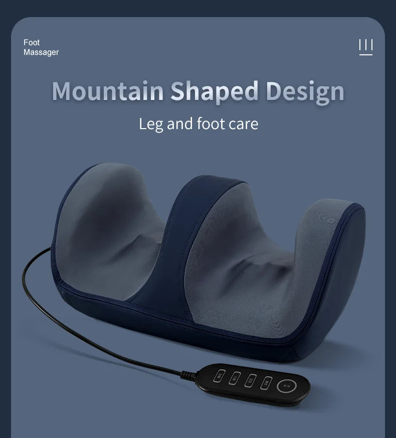 Shiatsu Foot and Calf Massager with Heat for Circulation