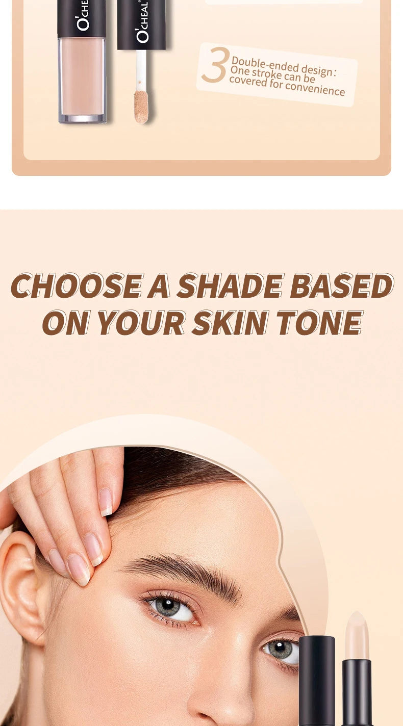 OCHEAL Waterproof Liquid Concealer Full Coverage Face Makeup