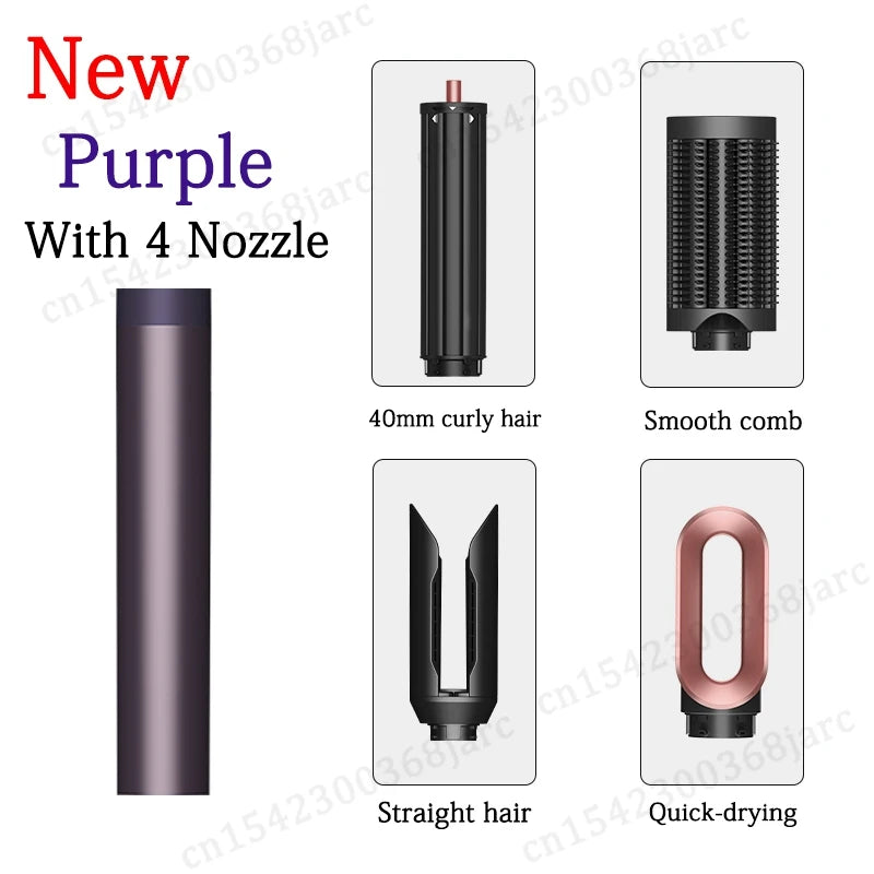 Professional 6-in-1 Hair Styler Dryer and Curling Iron Kit