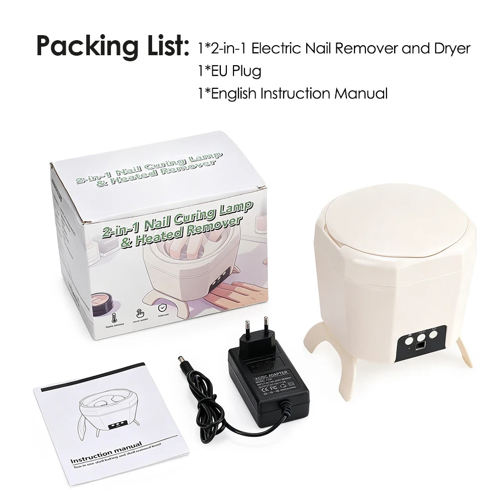 2-in-1 Electric Gel Nail Polish Remover and Dryer - 19