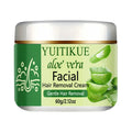 YUITIKUE Aloe Vera Facial Hair Removal Cream Gentle Smooth Skin 60g
