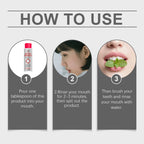Alcohol-Free Teeth Whitening Mouthwash for Fresh Breath