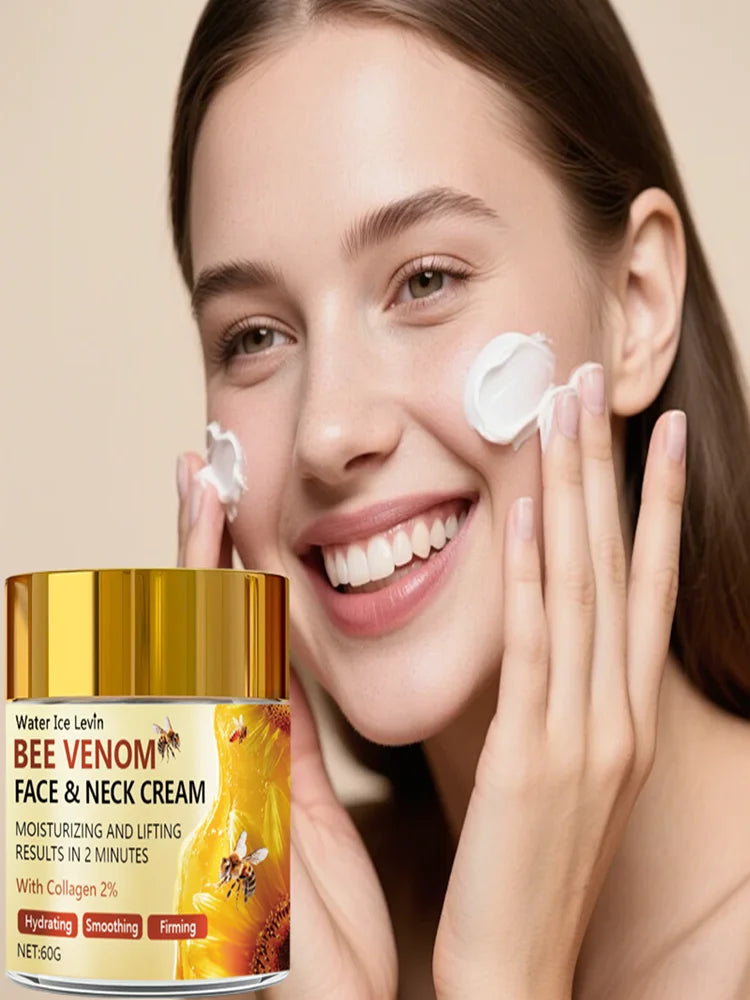 Bee Venom Face and Neck Cream Firming Moisturizing Anti Aging Essence - 7