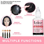 Lockmio Wig Installation Kit Lace Tint Mousse and Adhesive Glue Set