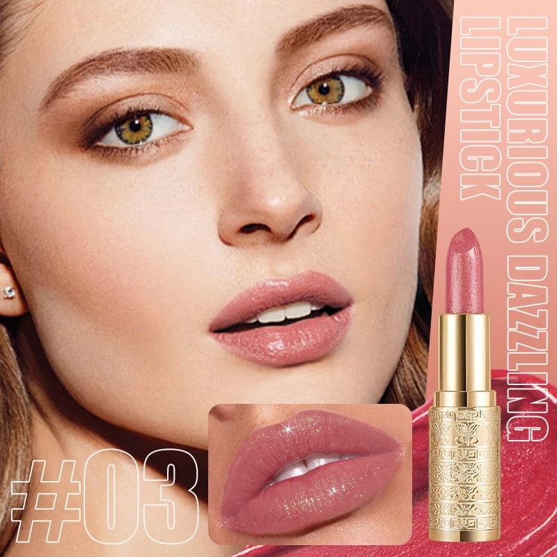 Molianji Shining Lipstick Long Lasting Moisturizing Lip Makeup - 11