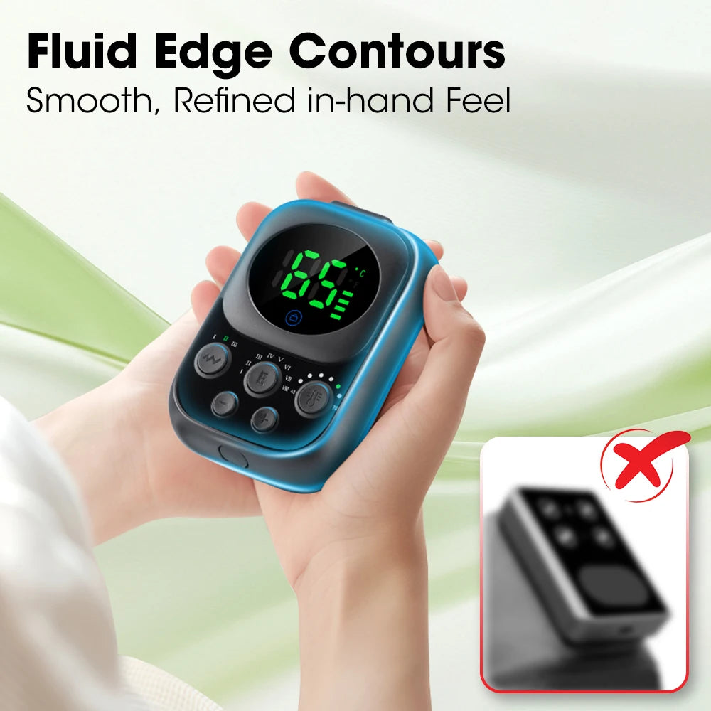 Wireless App-Controlled Heated Shoulder Massager for Muscle Relief - 27