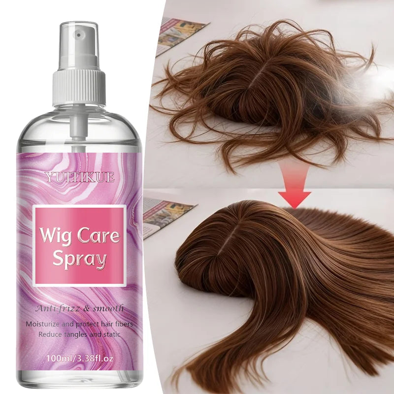 100ml Synthetic and Human Hair Wig Conditioning Detangling Spray - 10