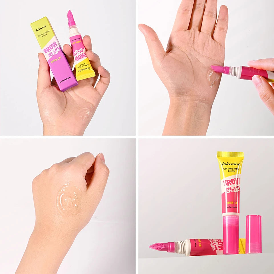 Long-Lasting Brow Lamination Gel for Defined Brows
