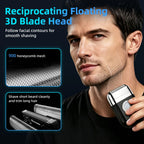 Portable Electric Foil Shaver for Men Wet and Dry Use