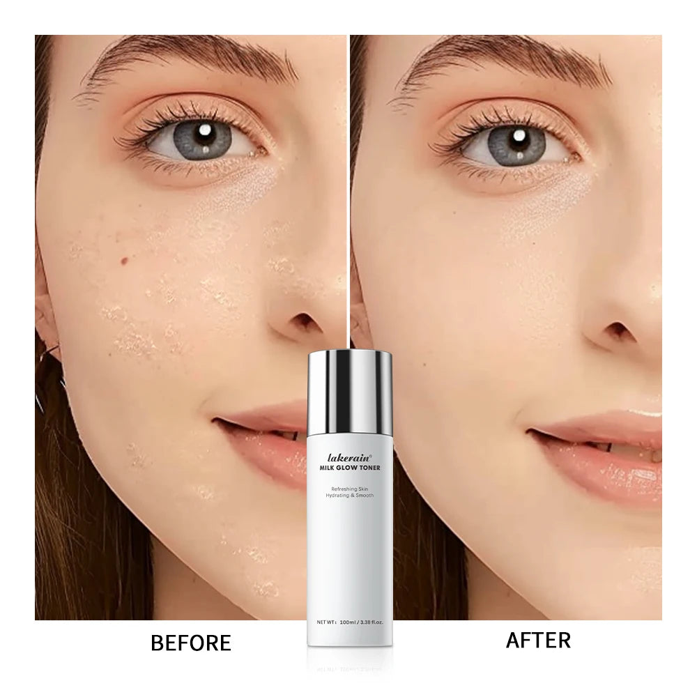 Brightening Milk Glow Toner for Hydrated Skin